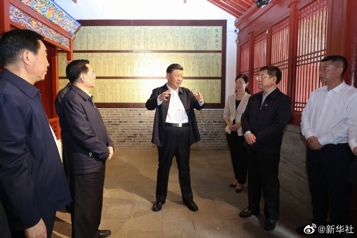 習(xí)近平在河南南陽考察調(diào)研
