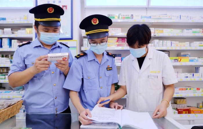 圖為檢查現(xiàn)場(chǎng)。