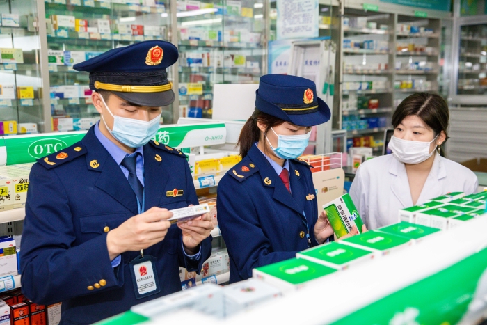 圖為檢查現(xiàn)場。