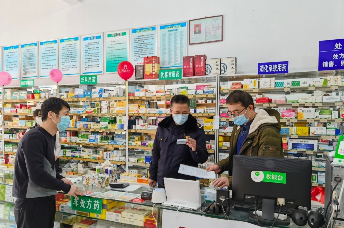 圖為檢查現(xiàn)場。