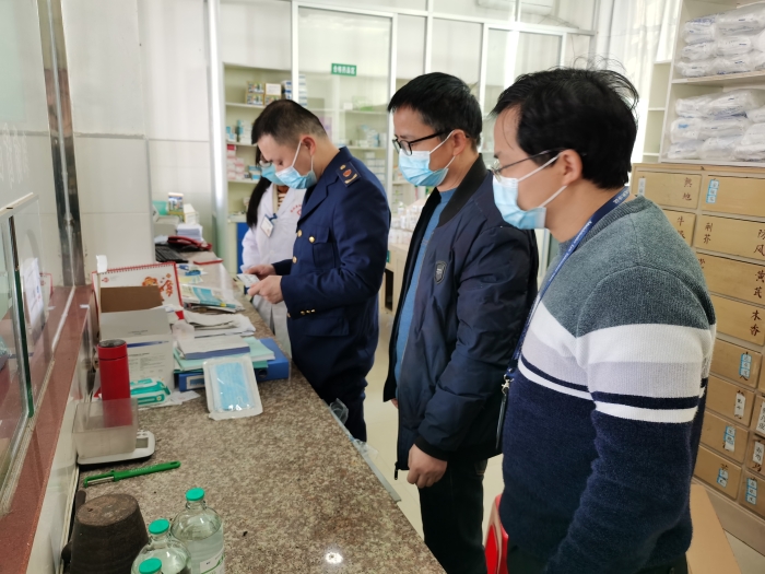 圖為檢查現(xiàn)場。