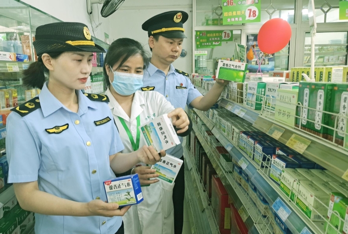 圖為檢查現(xiàn)場(chǎng)。